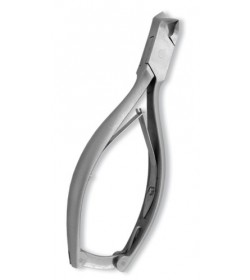 Nail Cutter, Double Spring w/lock. Mirror Finish.