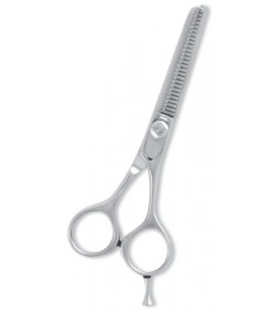 Professional Thinning Scissor. One Blade Teeth and One Blade Razor. Mirror Finish.