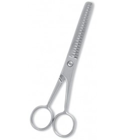 Professional Thinning Scissor. One Blade Teeth and One Blade Razor. Mirror Finish.