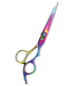 Professional Hair Cutting Scissor with razor edge. Multicolor Coating