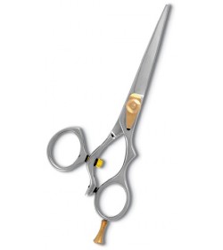 Professional Hair Cutting Scissor with razor edge. Mirror Finish. Movable Ring. This scissor can