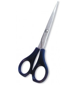 Hair Cutting Scissor. Plastic handle Satin Finish.