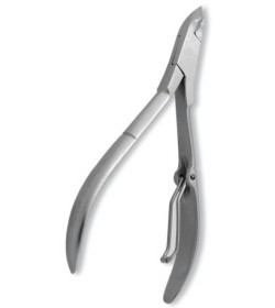 Cuticle Nipper, Single Spring. Mirror Finish.