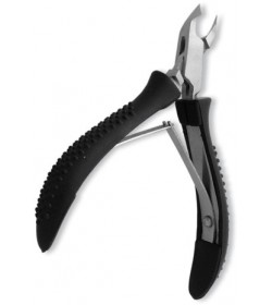 Cuticle Nipper, Double Spring. Plastic Grip